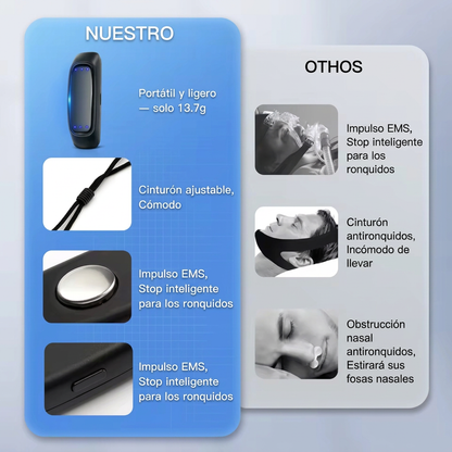 Anti-Ronquidos Inteligente con Pulsos EMS