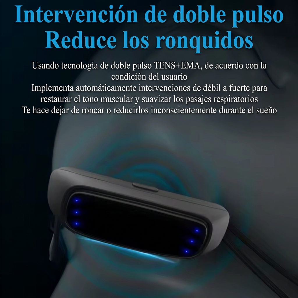 Anti-Ronquidos Inteligente con Pulsos EMS