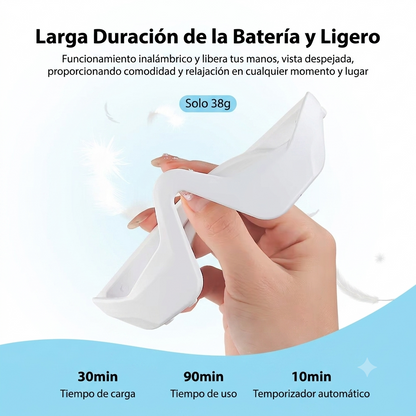 Lentes de Masaje y Terapia de Luz Roja